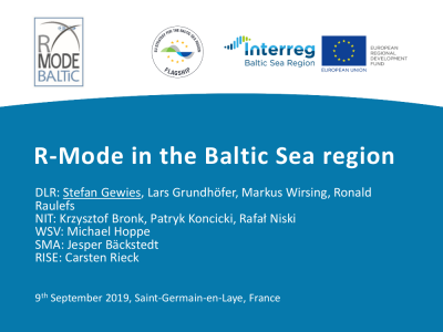 Gewies_2019_IALA_Workshop_on_R-Mode__R-Mode in the Baltic Sea region