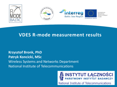 Bronk_2020_IALA_ENAV_WG3_intersessional_VDES_R-mode_measurements_results